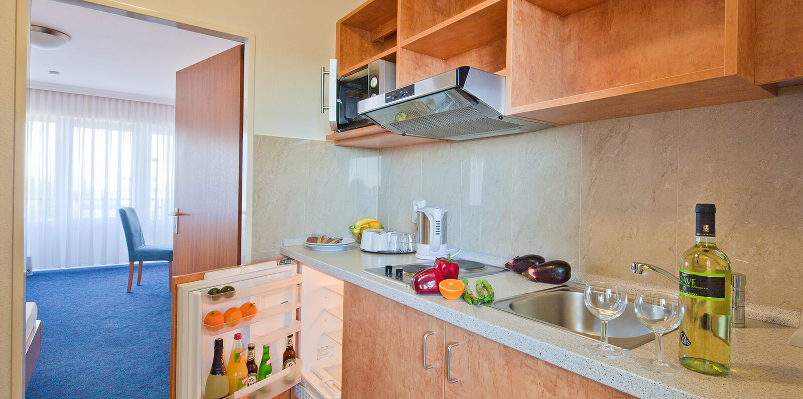 Komfort Doppelzimmer mit Kitchenette